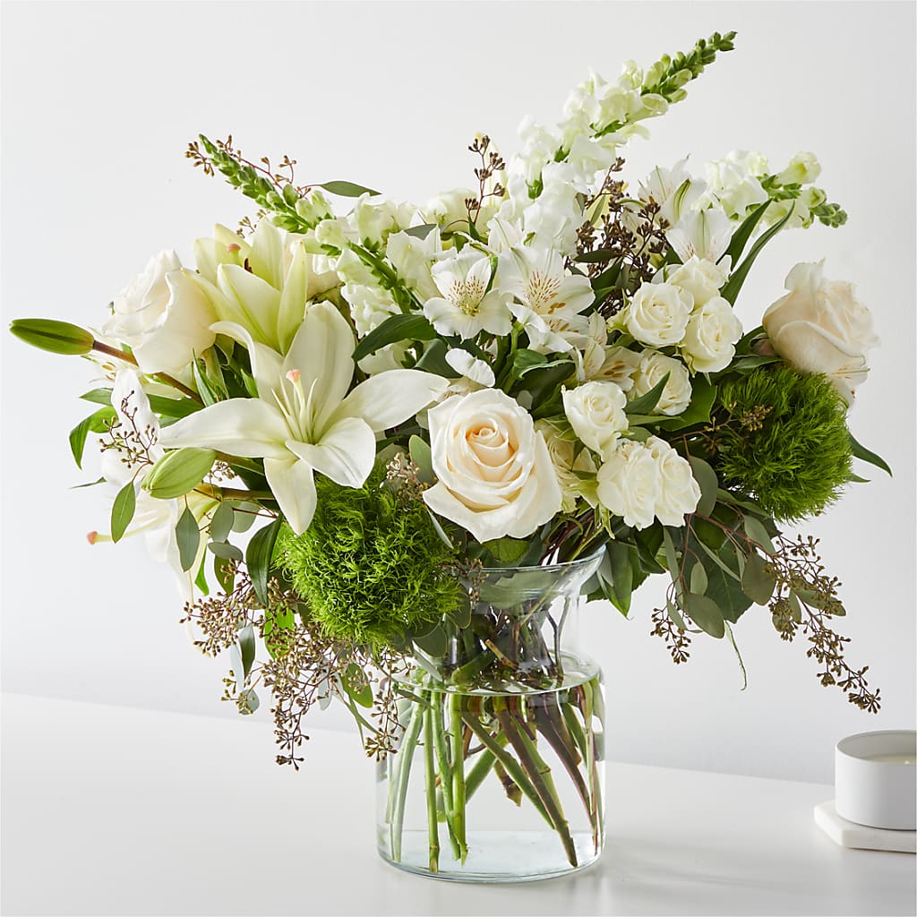 Fresh Linen Bouquet – Petal Palace, Lamesa TX