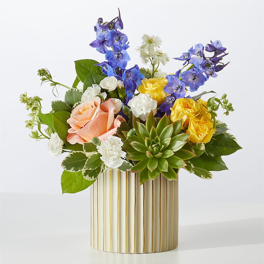 Cobalt Reverie Bouquet – Petal Palace, Lamesa TX