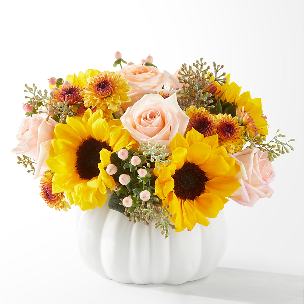 Pumpkin to Talk About Bouquet – Petal Palace, Lamesa TX