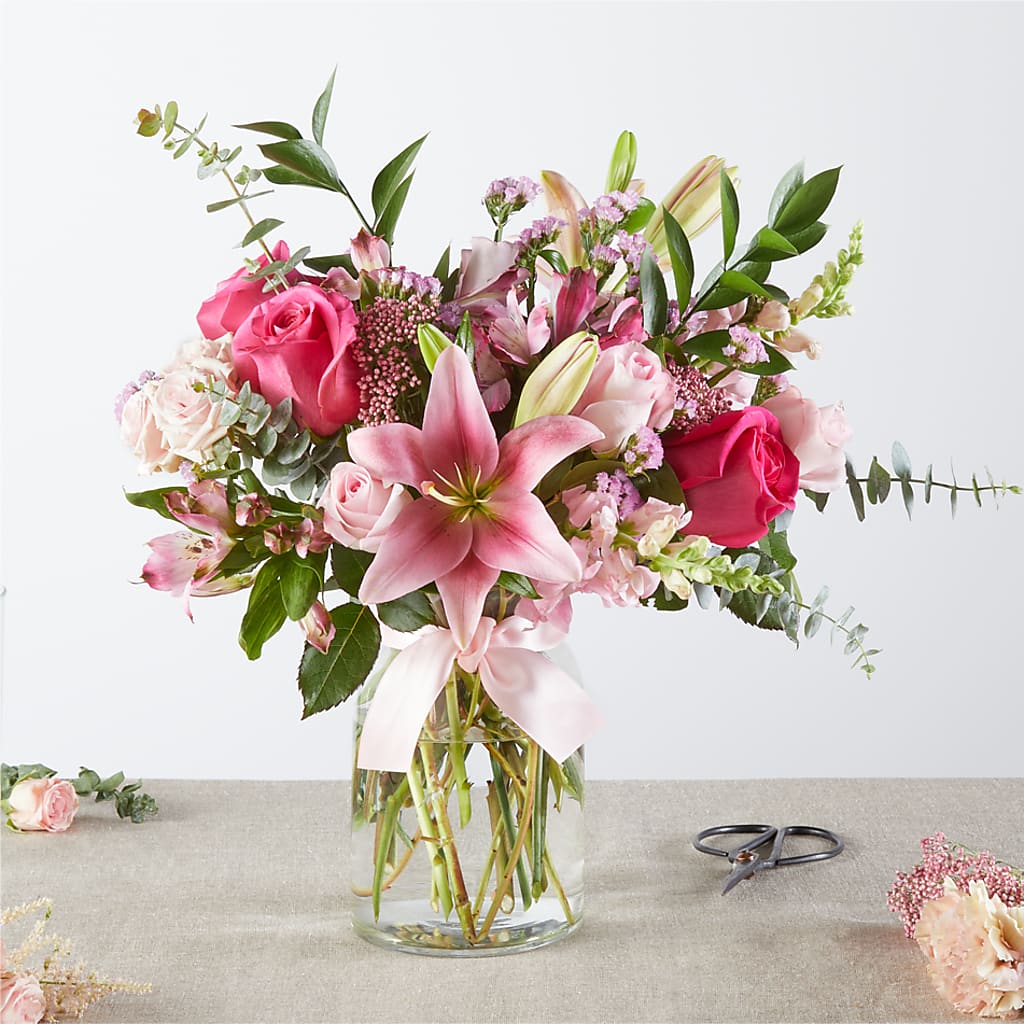 Pink Ribbon - A Florist Original – Petal Palace, Lamesa TX