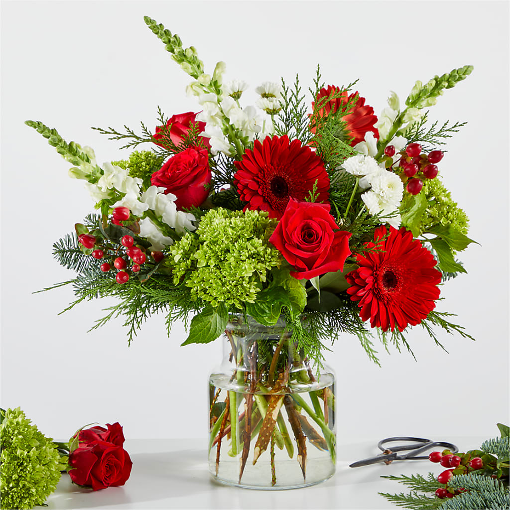 Merry Moment Bouquet – A Florist Original – Petal Palace, Lamesa TX