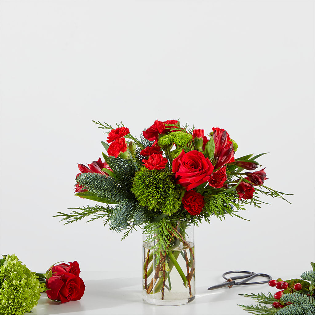 Merry Moment Bouquet – A Florist Original – Petal Palace, Lamesa TX
