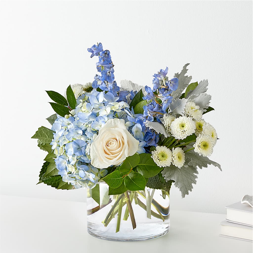 Clear Skies Bouquet – Petal Palace, Lamesa TX