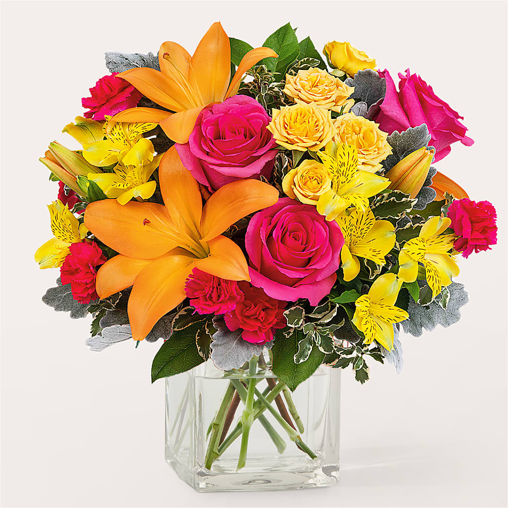 To the Tropics Bouquet – Petal Palace, Lamesa TX