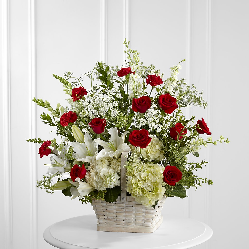 In Loving Memory Arrangement – Petal Palace, Lamesa TX