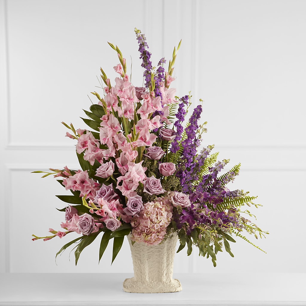 Flowing Garden Arrangement – Petal Palace, Lamesa TX
