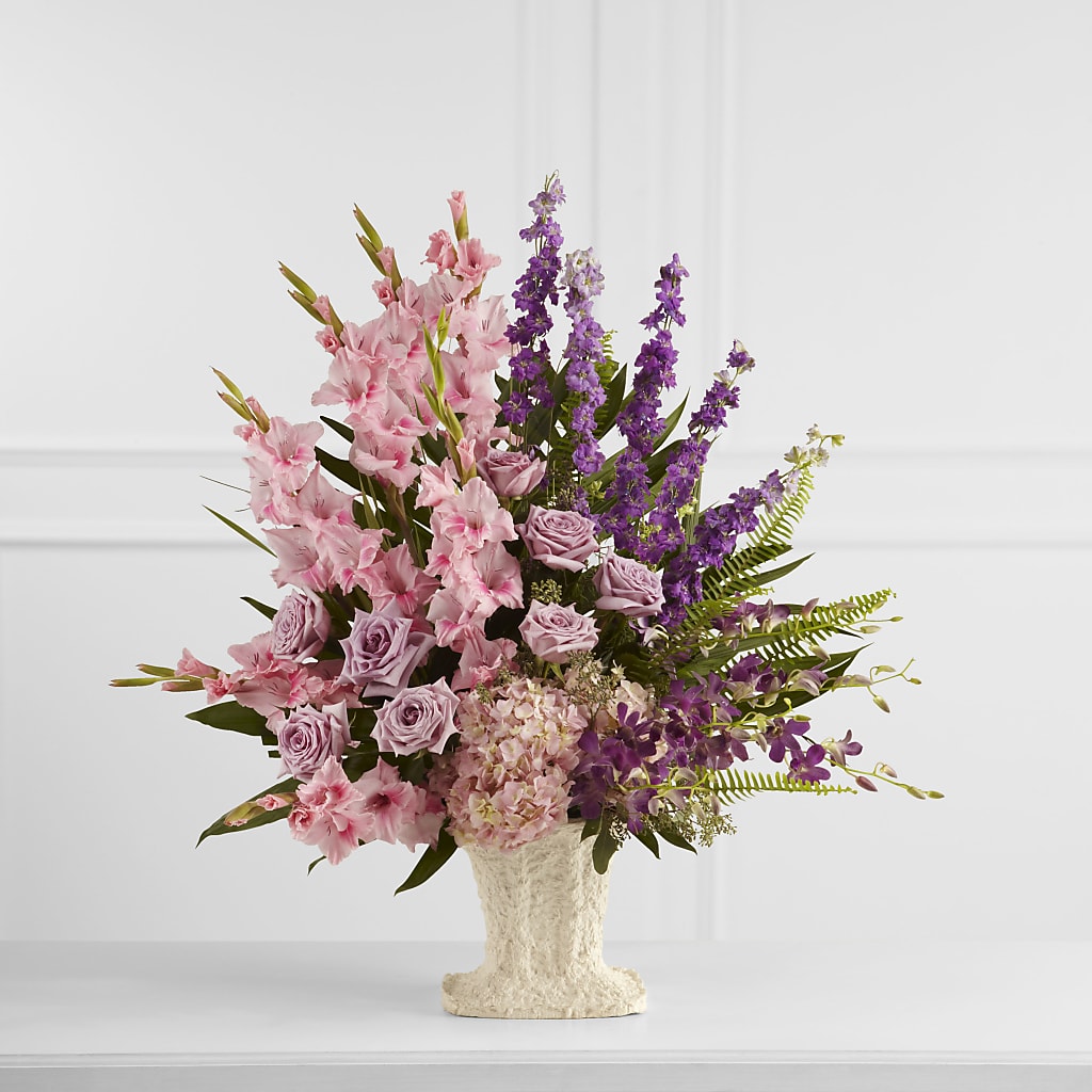Flowing Garden Arrangement – Petal Palace, Lamesa TX