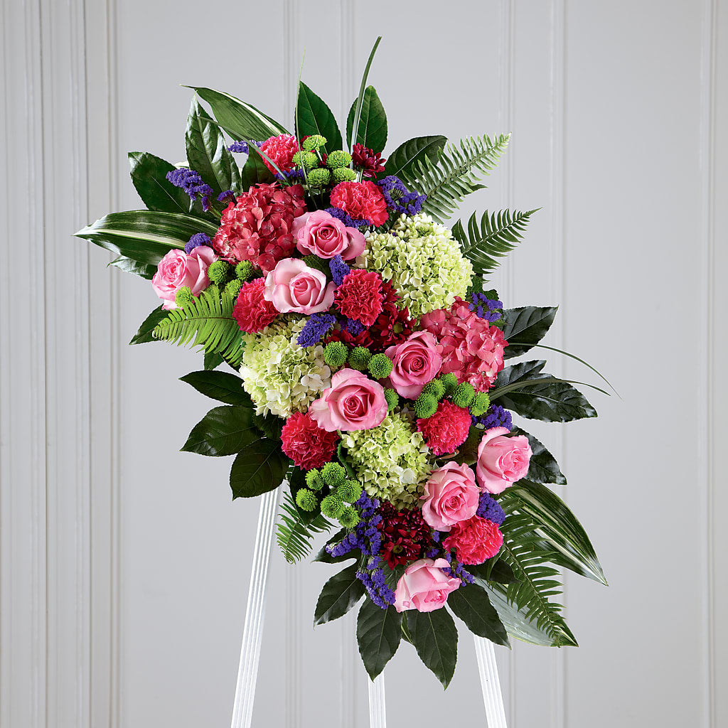 Refreshing Mix Standing Spray – Petal Palace, Lamesa TX