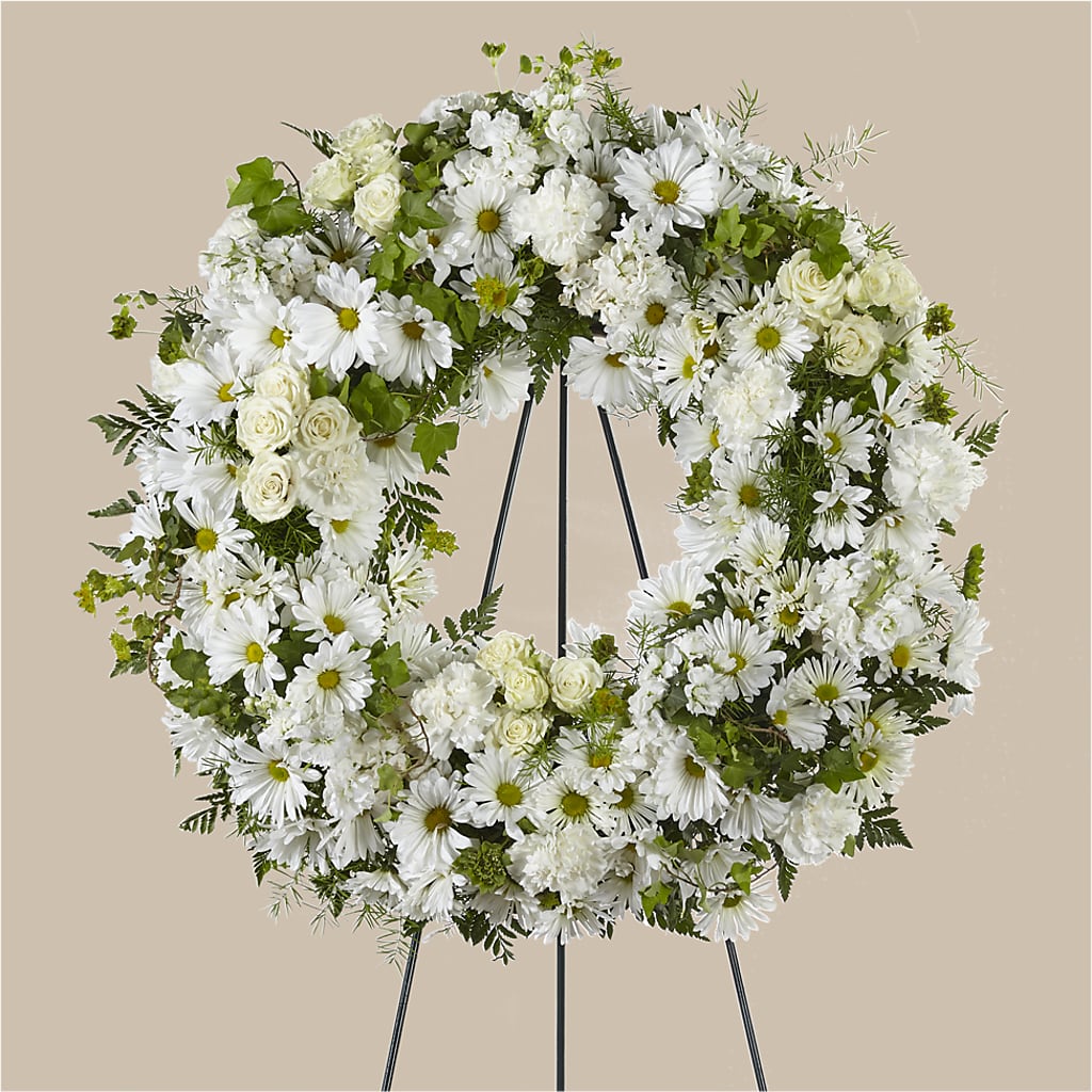 Faithful Wishes Wreath – Petal Palace, Lamesa TX