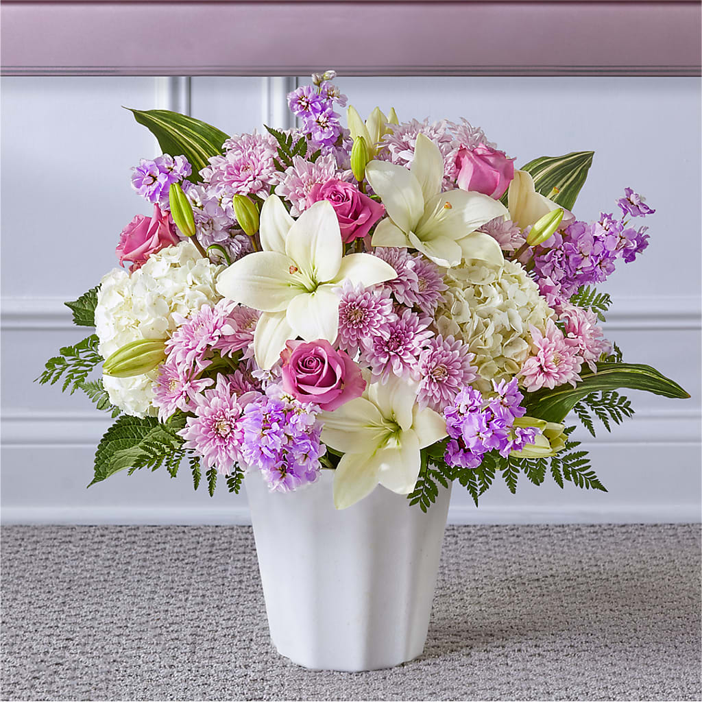 Heaven Sent Floor Basket – Petal Palace, Lamesa TX