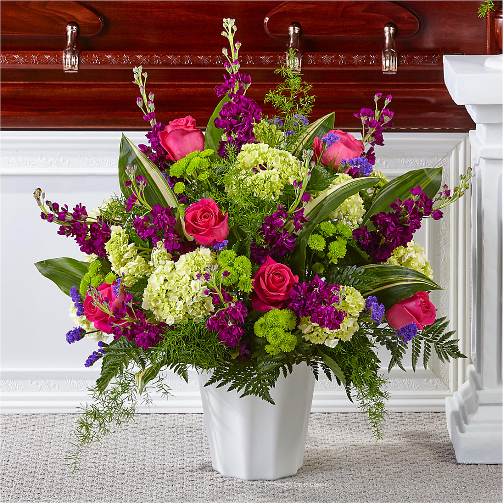 Beautiful Horizons Floor Basket – Petal Palace, Lamesa TX