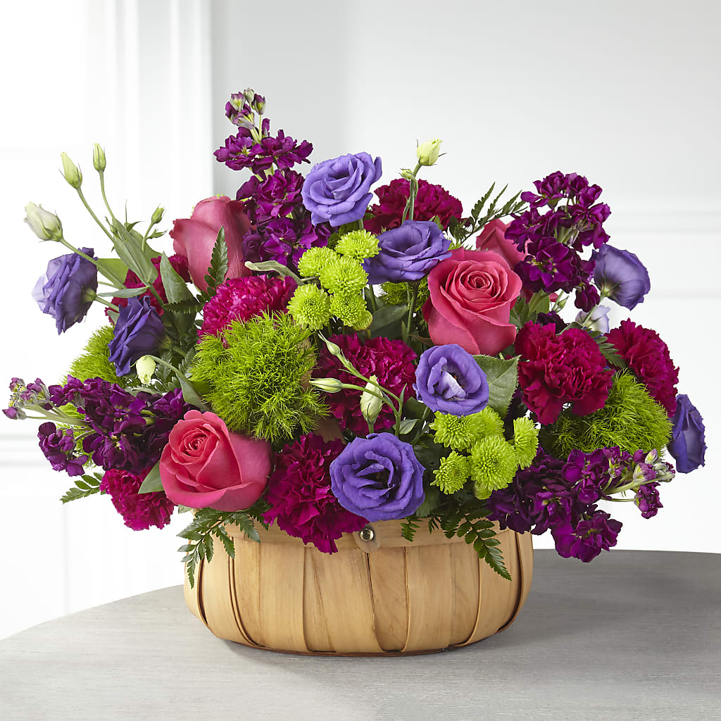 Serene Sanctuary Basket – Petal Palace, Lamesa TX