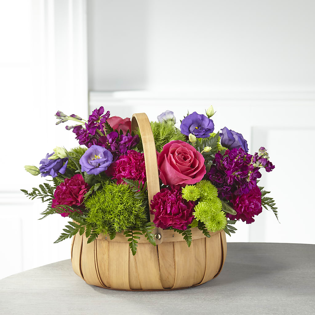 Serene Sanctuary Basket – Petal Palace, Lamesa TX