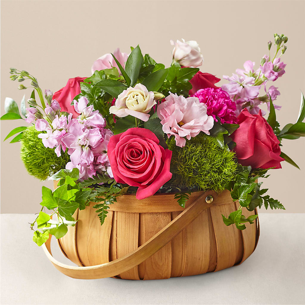 Radiance in Bloom Basket – Petal Palace, Lamesa TX