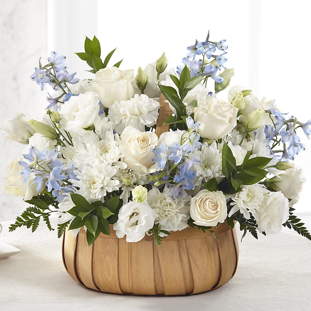 Sincerely Heartfelt Basket – Petal Palace, Lamesa TX