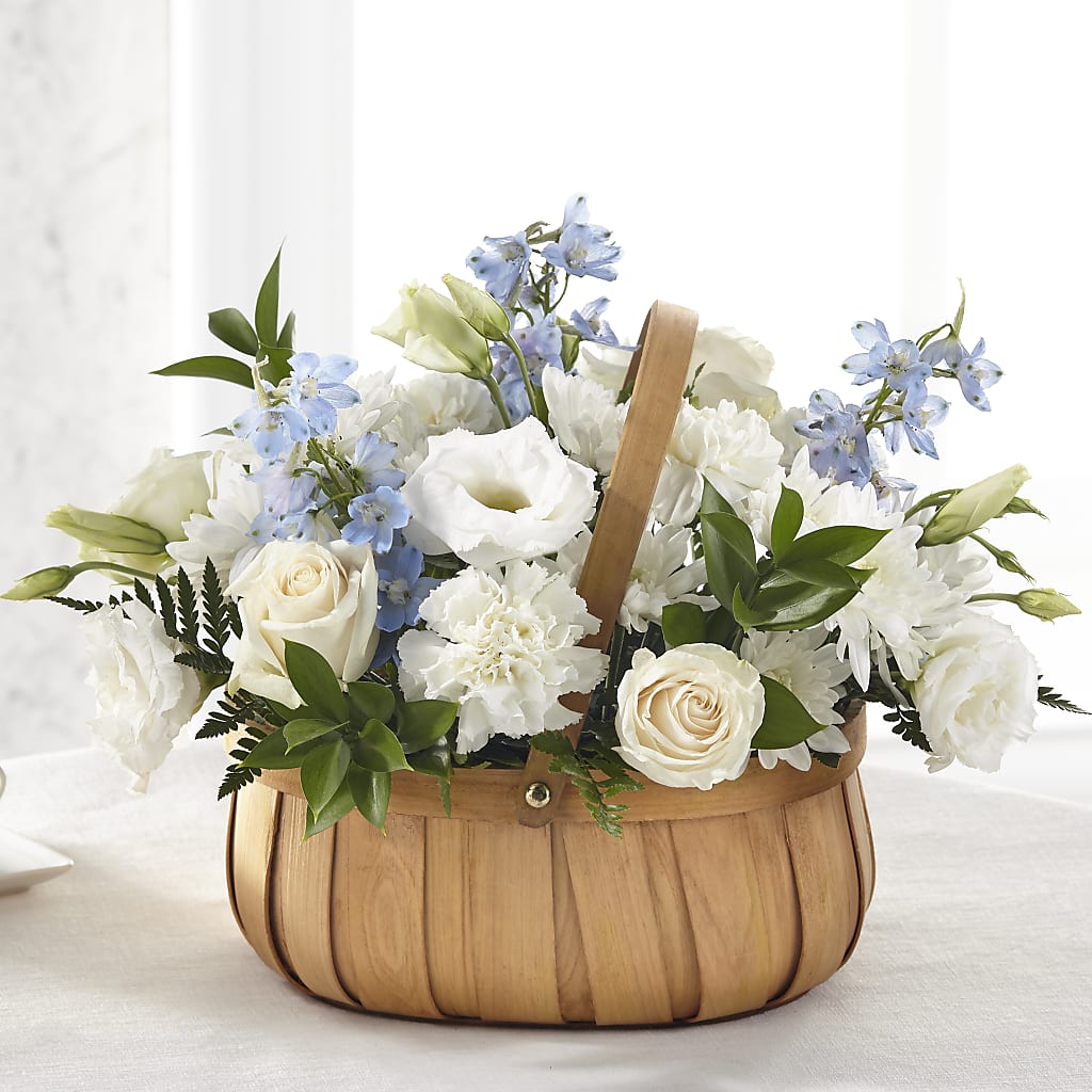 Sincerely Heartfelt Basket – Petal Palace, Lamesa TX