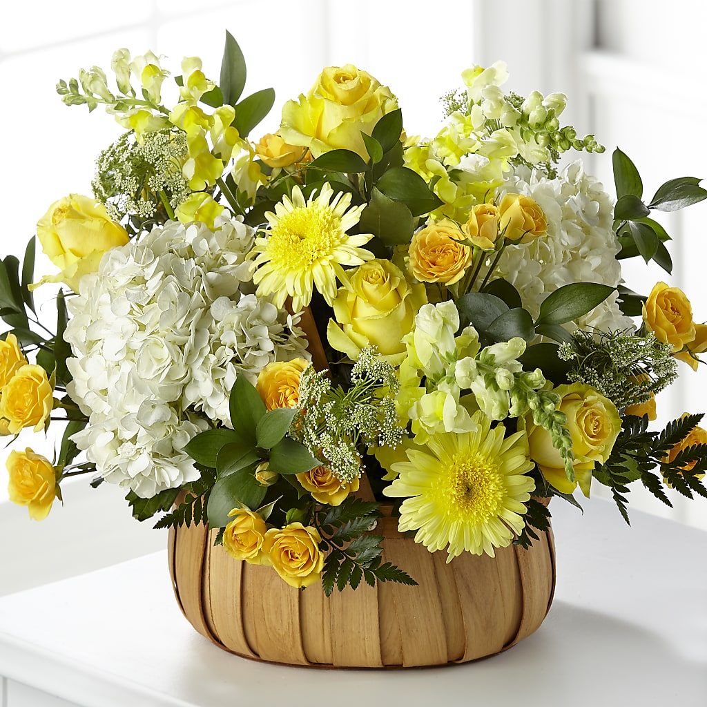 Rustic Remembrance Basket – Petal Palace, Lamesa TX