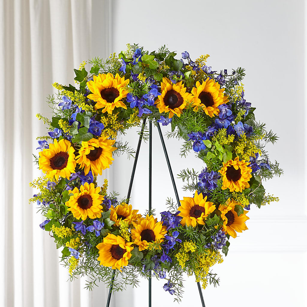 Bright Rays Wreath – Petal Palace, Lamesa TX