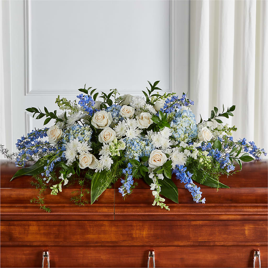 Timeless Essence Casket Spray – Petal Palace, Lamesa TX