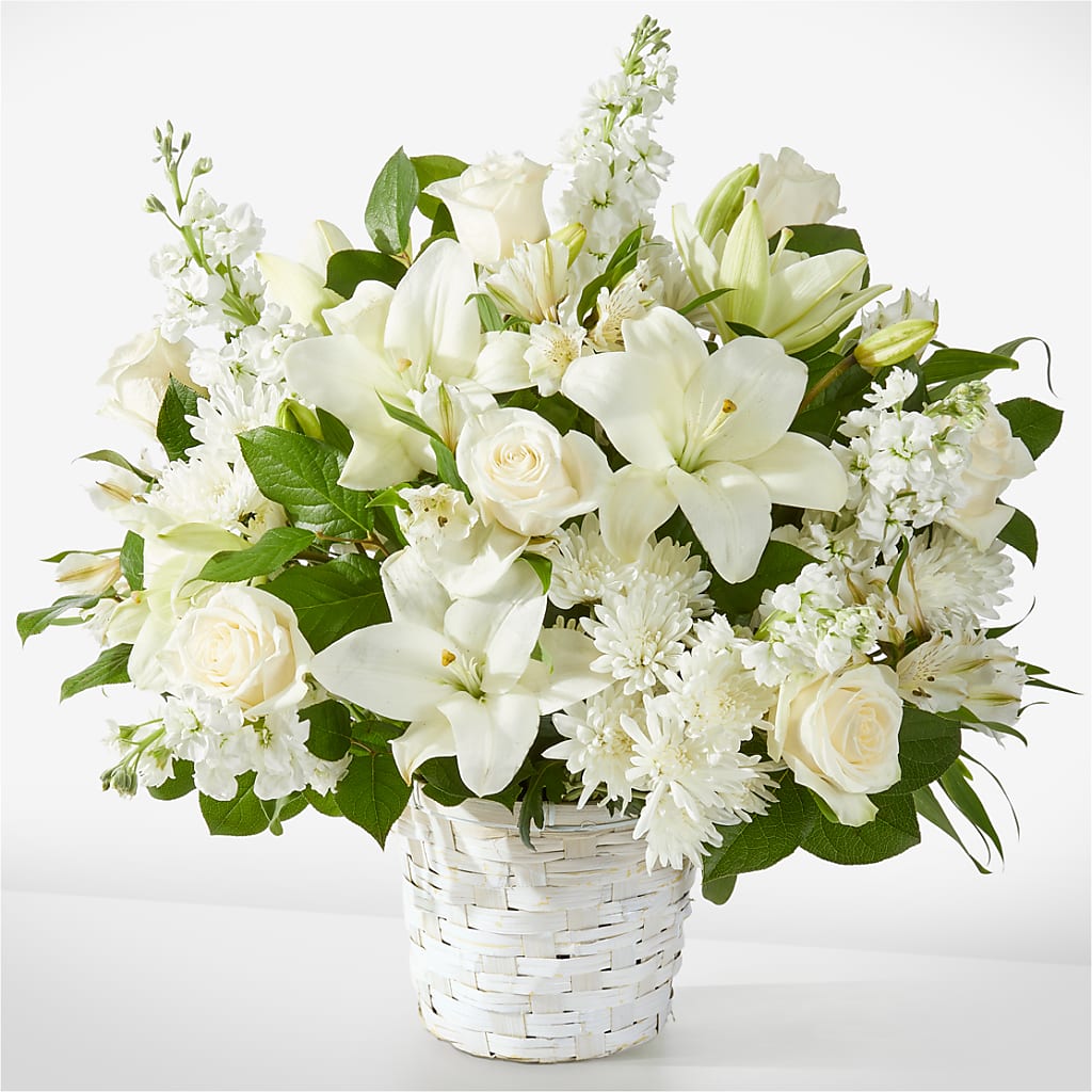 Peaceful Reflections Arrangement – Petal Palace, Lamesa TX