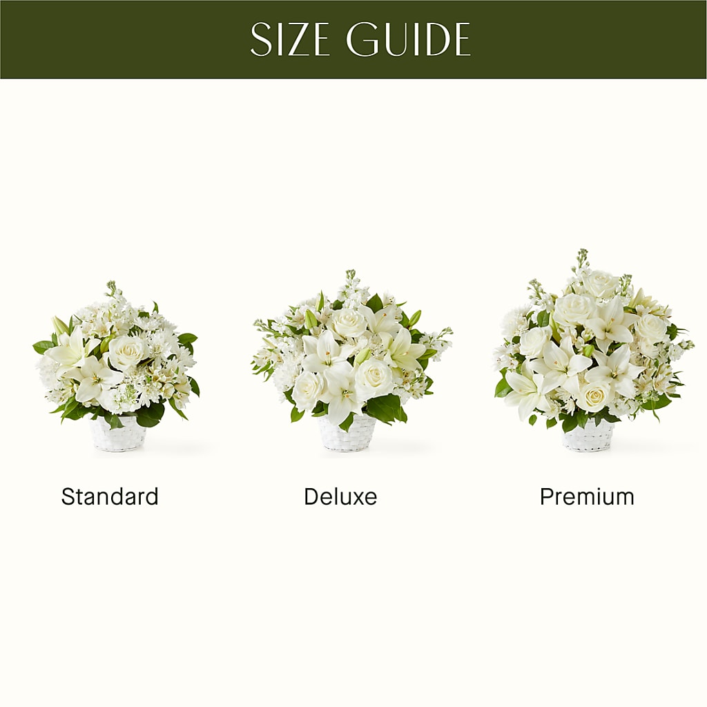 Peaceful Reflections Arrangement – Petal Palace, Lamesa TX