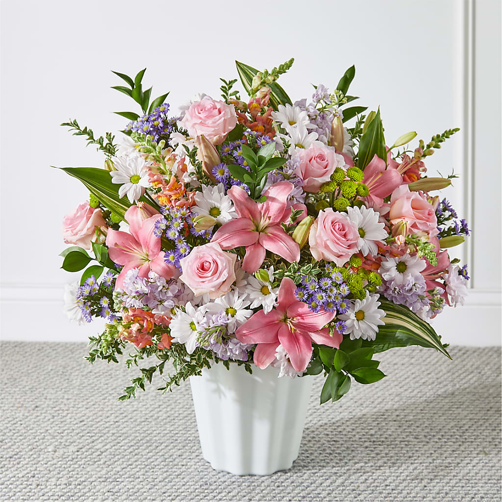 Abundant Compassion Floor Basket – Petal Palace, Lamesa TX