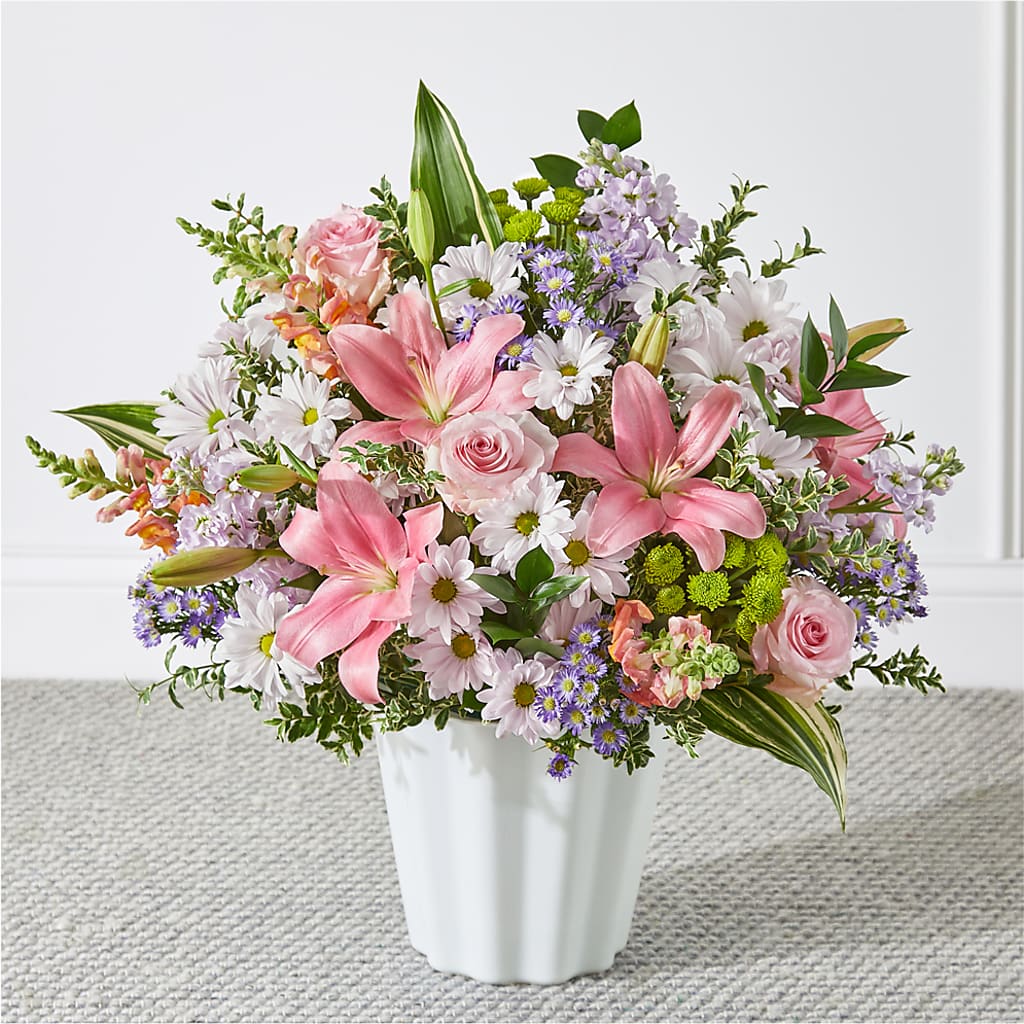 Abundant Compassion Floor Basket – Petal Palace, Lamesa TX