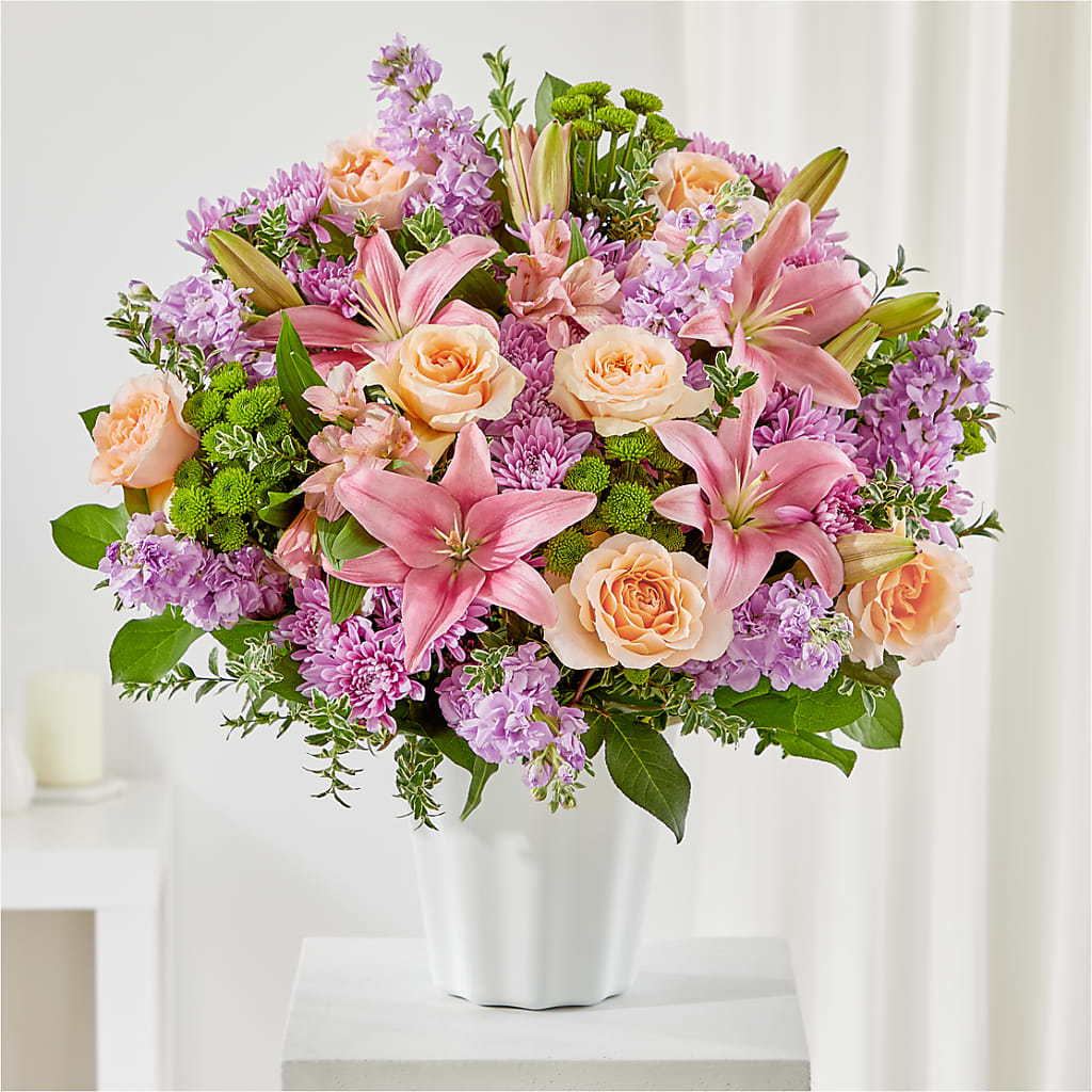 Supportive Embrace Tabletop Basket – Petal Palace, Lamesa TX