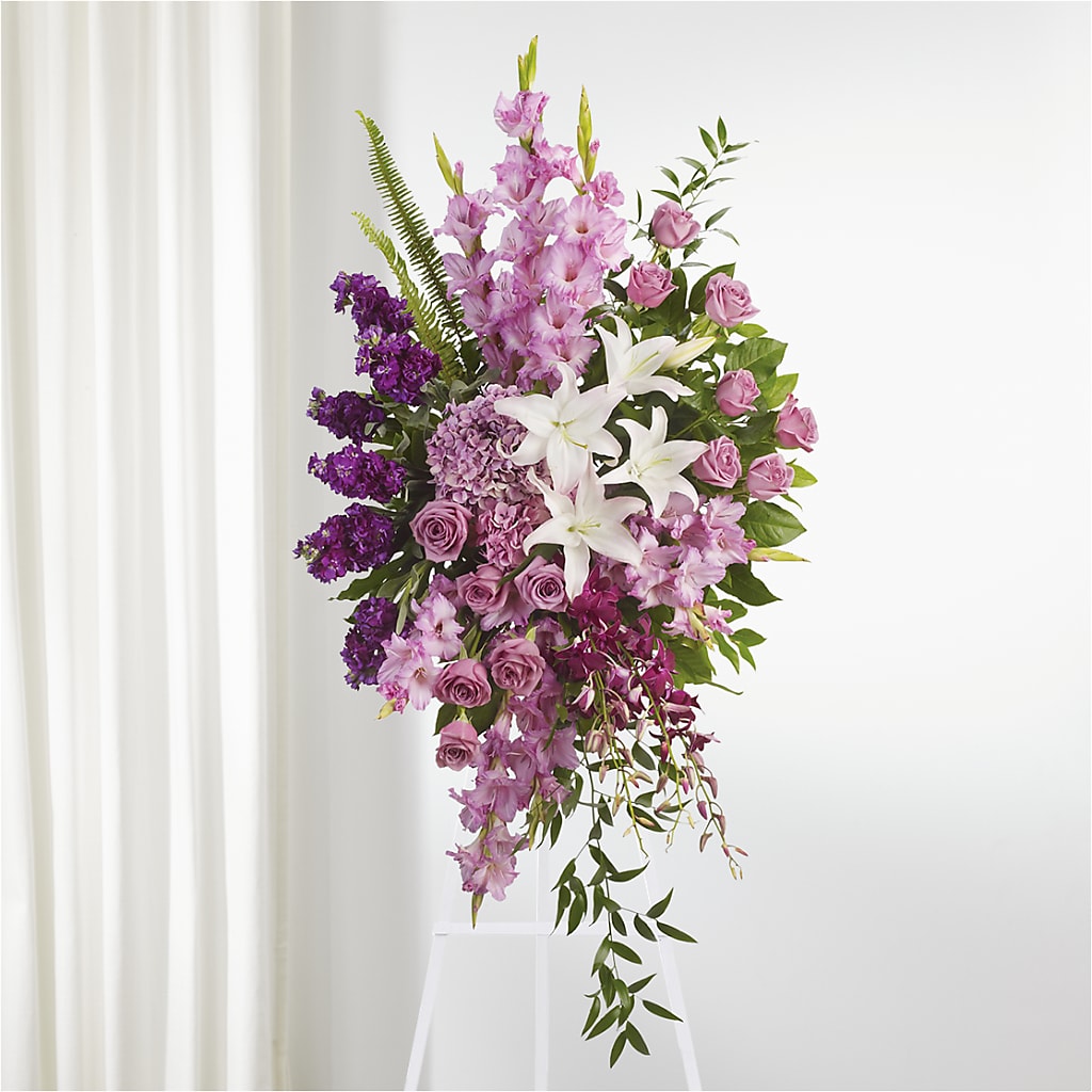 Never Alone Standing Spray – Petal Palace, Lamesa TX