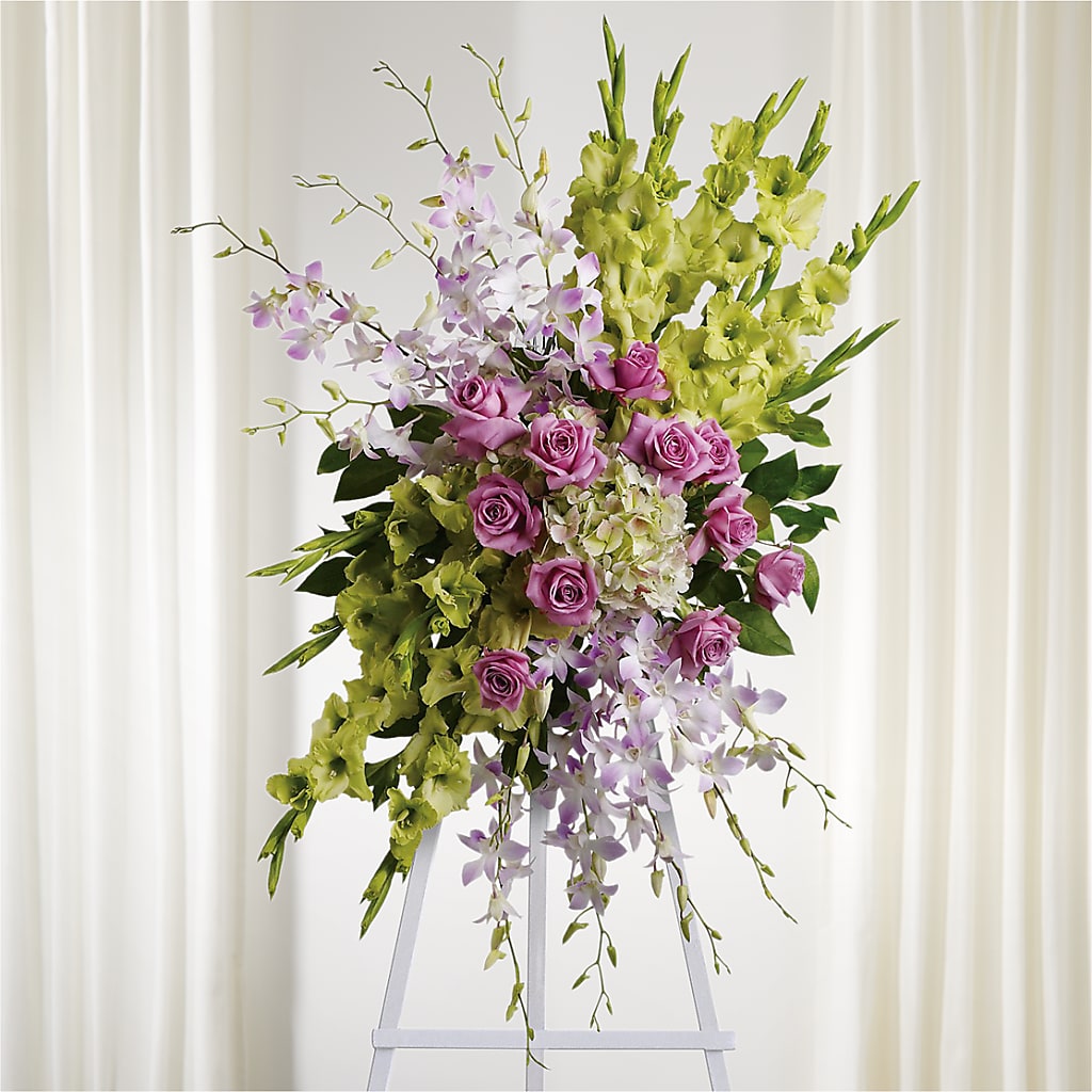 Lasting Legacy Standing Spray – Petal Palace, Lamesa TX