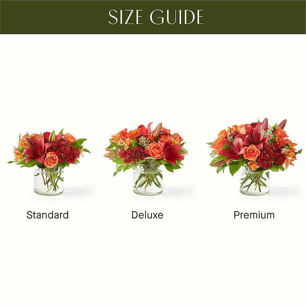 Crimson Leaves Bouquet – Petal Palace, Lamesa TX