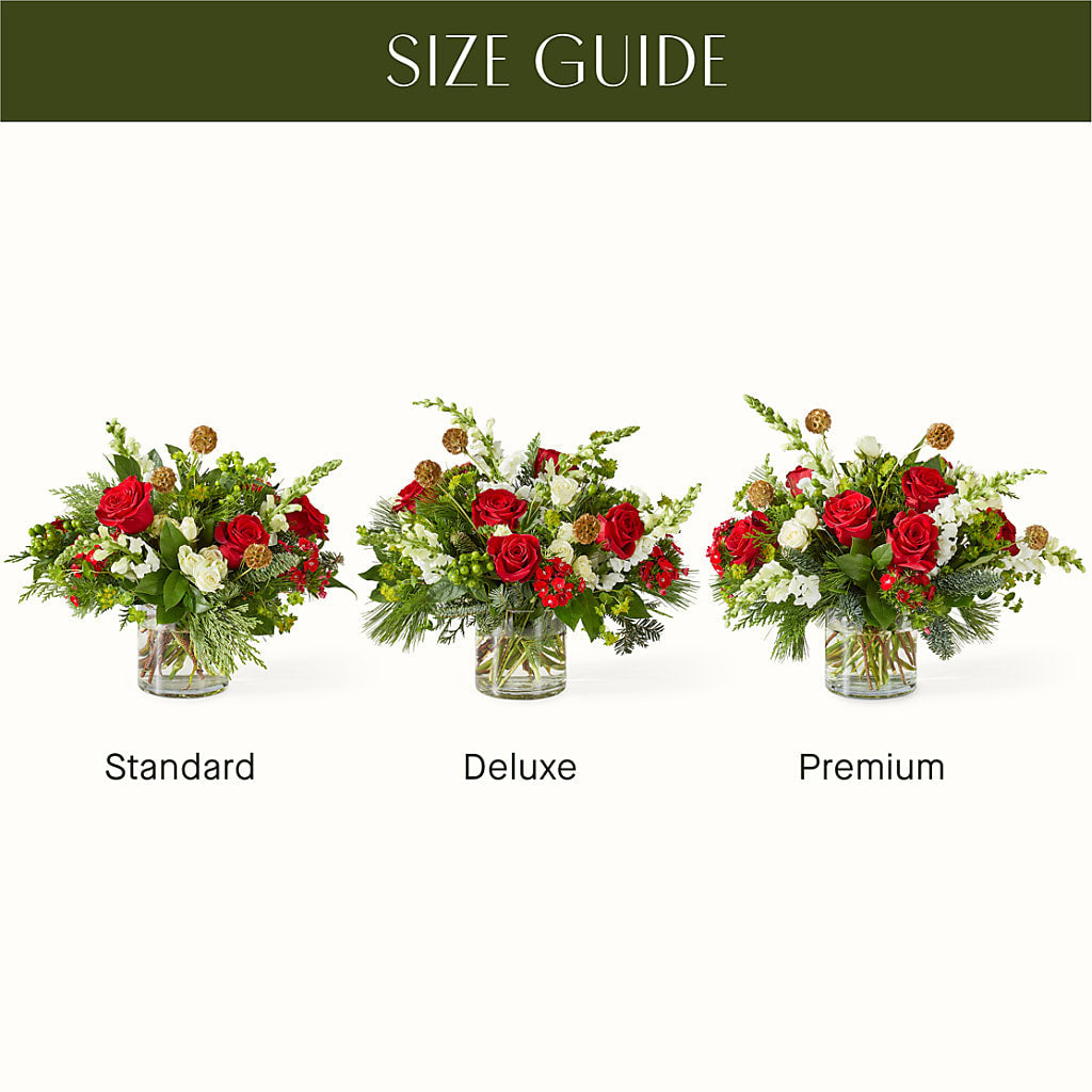 Deck the Halls Bouquet – Petal Palace, Lamesa TX