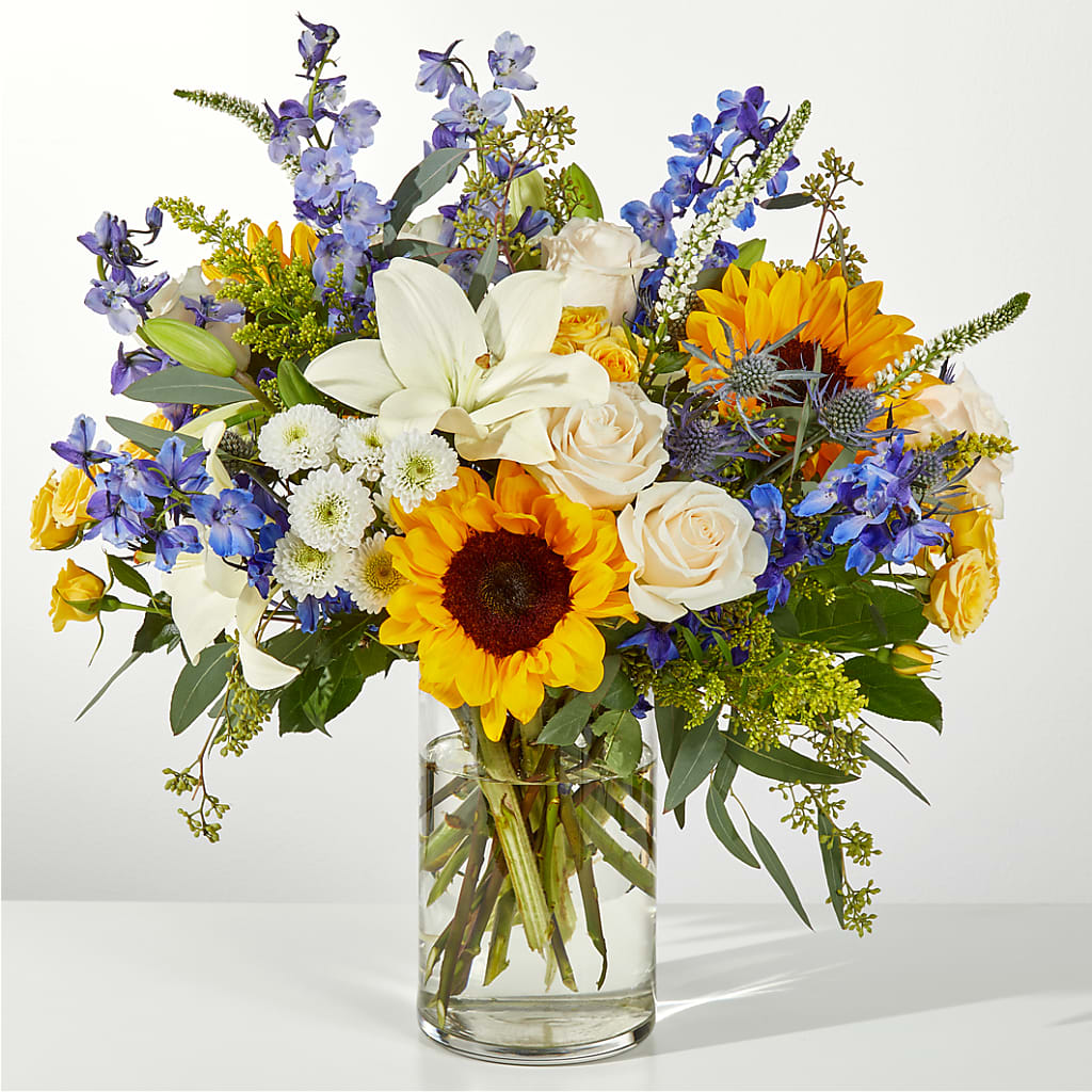 Wonderfully Sunny Bouquet – Petal Palace, Lamesa TX