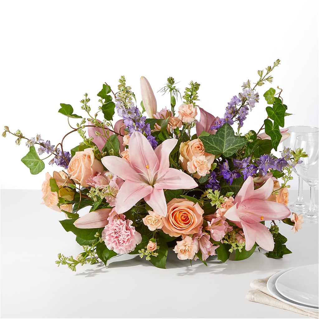 Blossom Time Centerpiece – Petal Palace, Lamesa TX