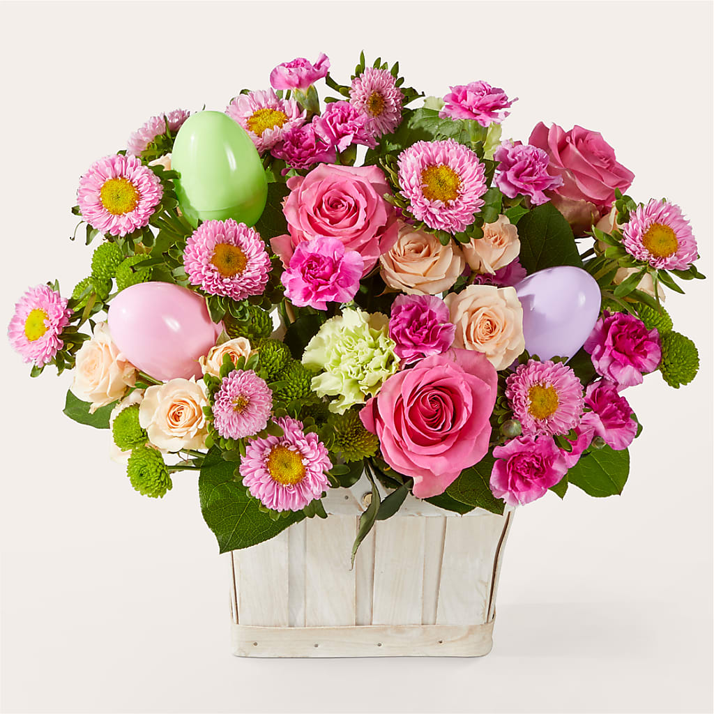 Get Eggcited Basket – Petal Palace, Lamesa TX