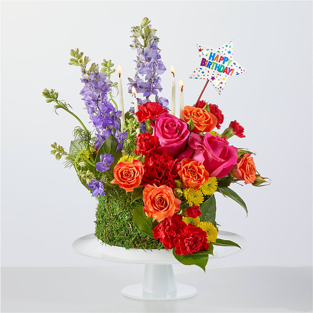 Best Year Yet Floral Cake – Petal Palace, Lamesa TX