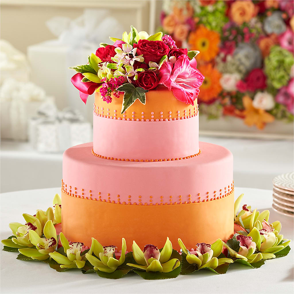 Sweet Citrus Cake Decor – Petal Palace, Lamesa TX