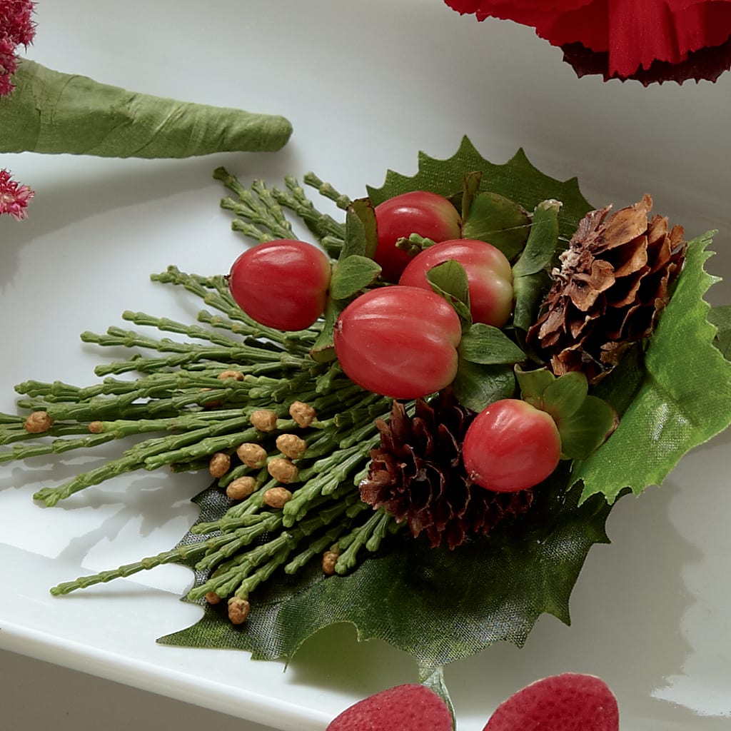 Red Berry Boutonniere – Petal Palace, Lamesa TX