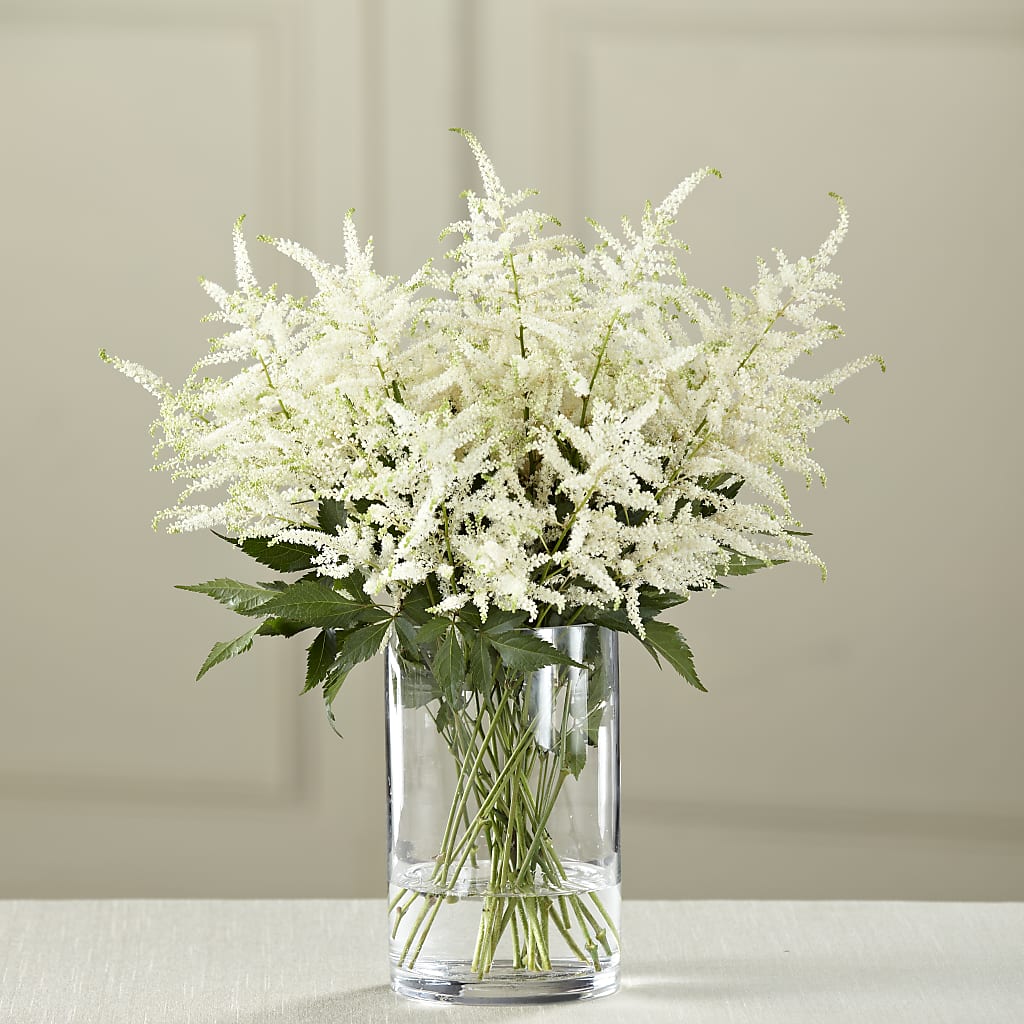 White Astilbe Bouquet – Petal Palace, Lamesa TX