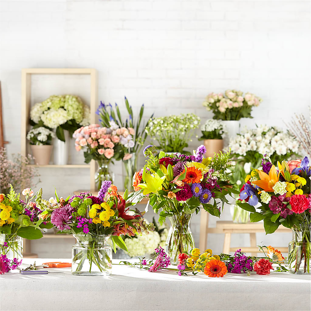 Bold & Bright – A Florist Original –  Petal Palace, Lamesa TX