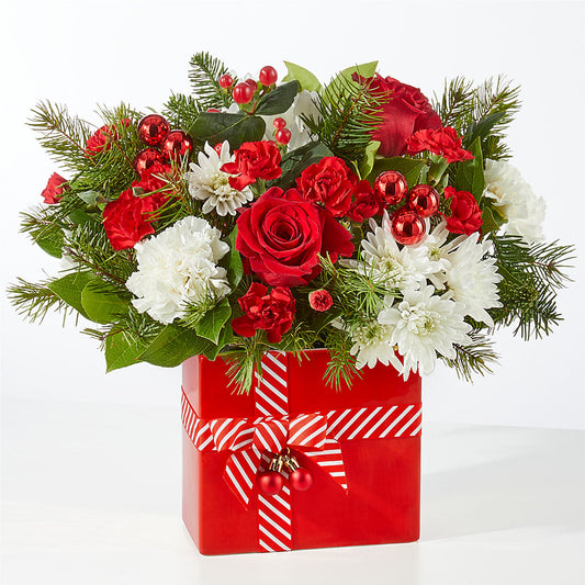 Presents Under the Tree Bouquet –  Petal Palace, Lamesa TX