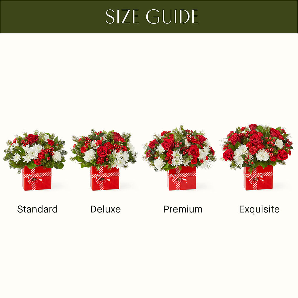 Presents Under the Tree Bouquet –  Petal Palace, Lamesa TX