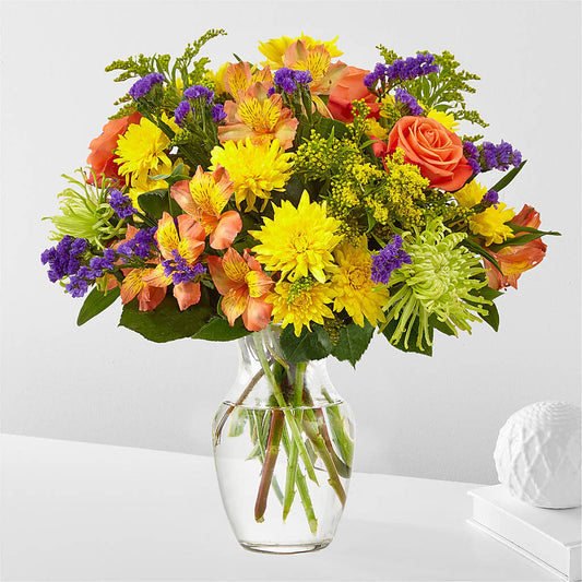 Marmalade Skies Bouquet –  Petal Palace, Lamesa TX