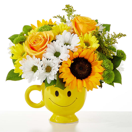 Be Happy Bouquet –  Petal Palace, Lamesa TX