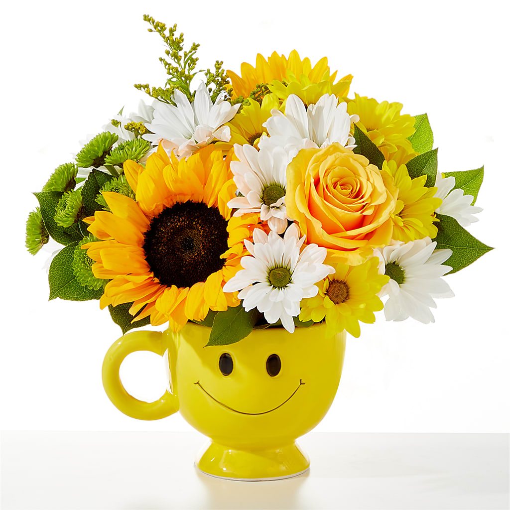 Be Happy Bouquet –  Petal Palace, Lamesa TX