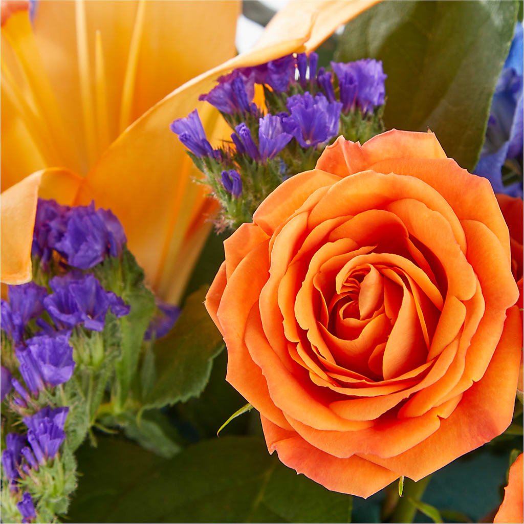 Radiant Citrus Box Bouquet –  Petal Palace, Lamesa TX
