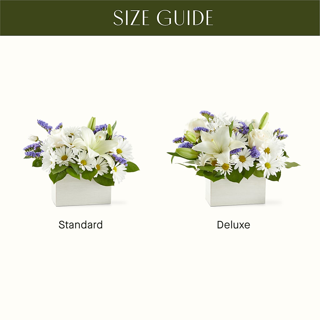Beyond Blue Box Bouquet –  Petal Palace, Lamesa TX