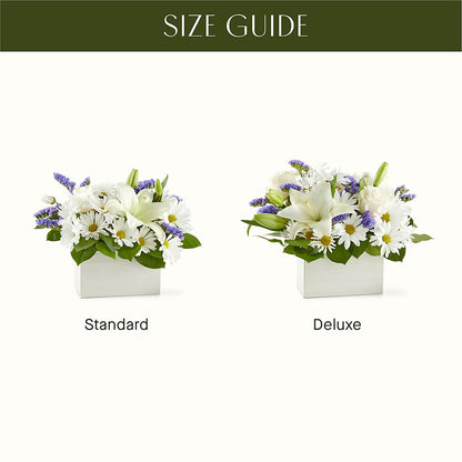 Beyond Blue Box Bouquet –  Petal Palace, Lamesa TX