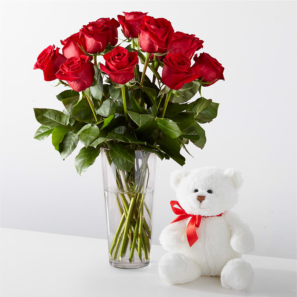 Romantic Long Stem Red Rose Bouquet Bundles –  Petal Palace, Lamesa TX