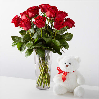 Romantic Long Stem Red Rose Bouquet Bundles –  Petal Palace, Lamesa TX